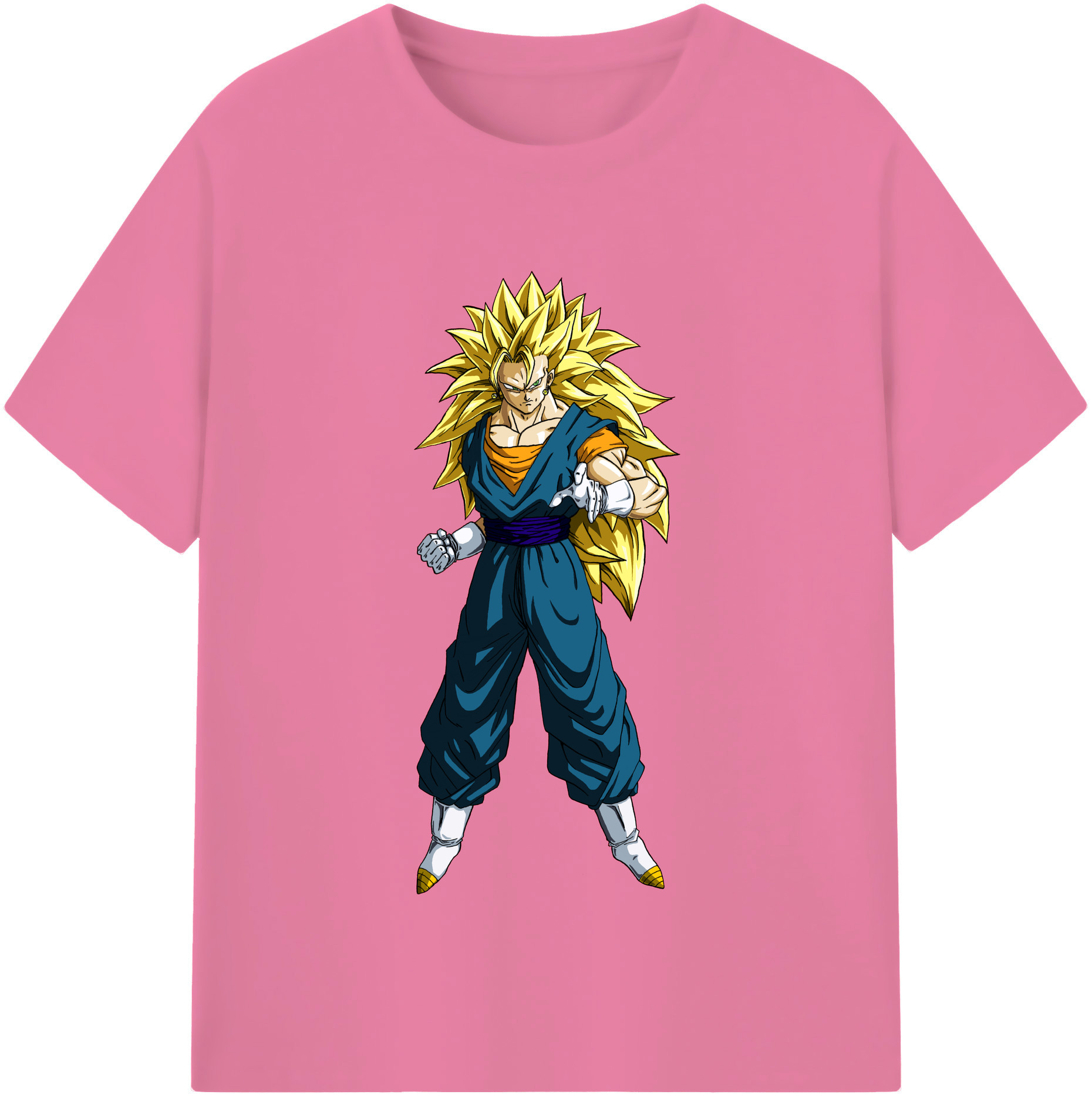 （画像用） ドラゴンボール ベジット DRAGON BALL Vegetto 綿100％半袖Tシャツ（フロントプリント）